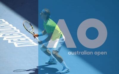 The Australian Open tennis tournament